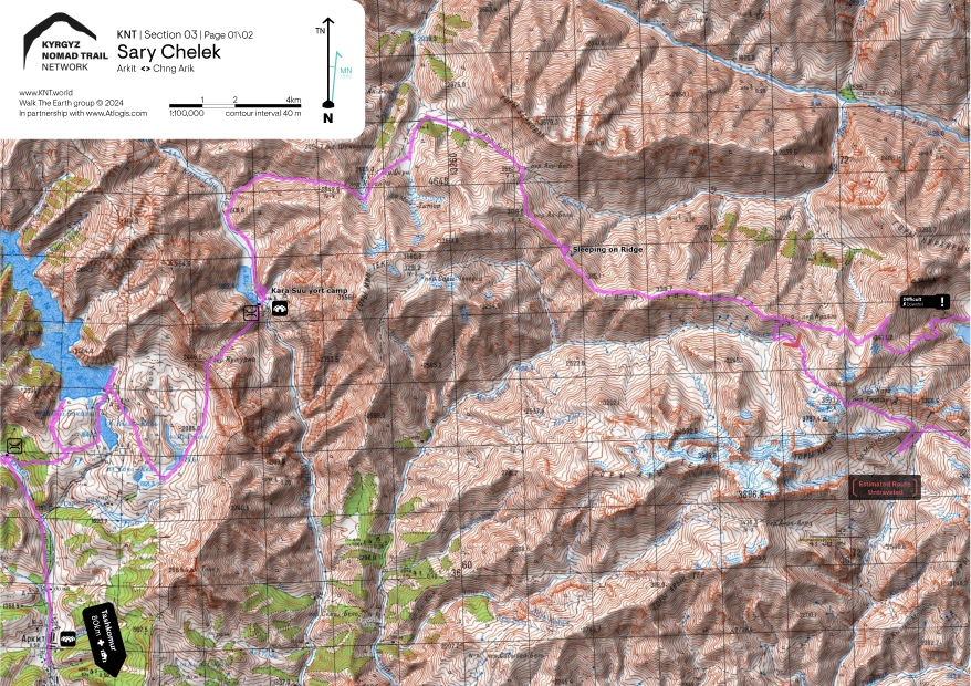 knt section map